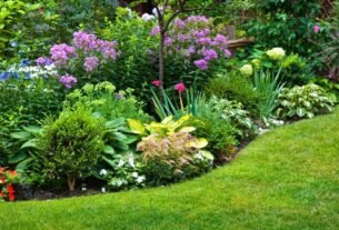 jardim de flores